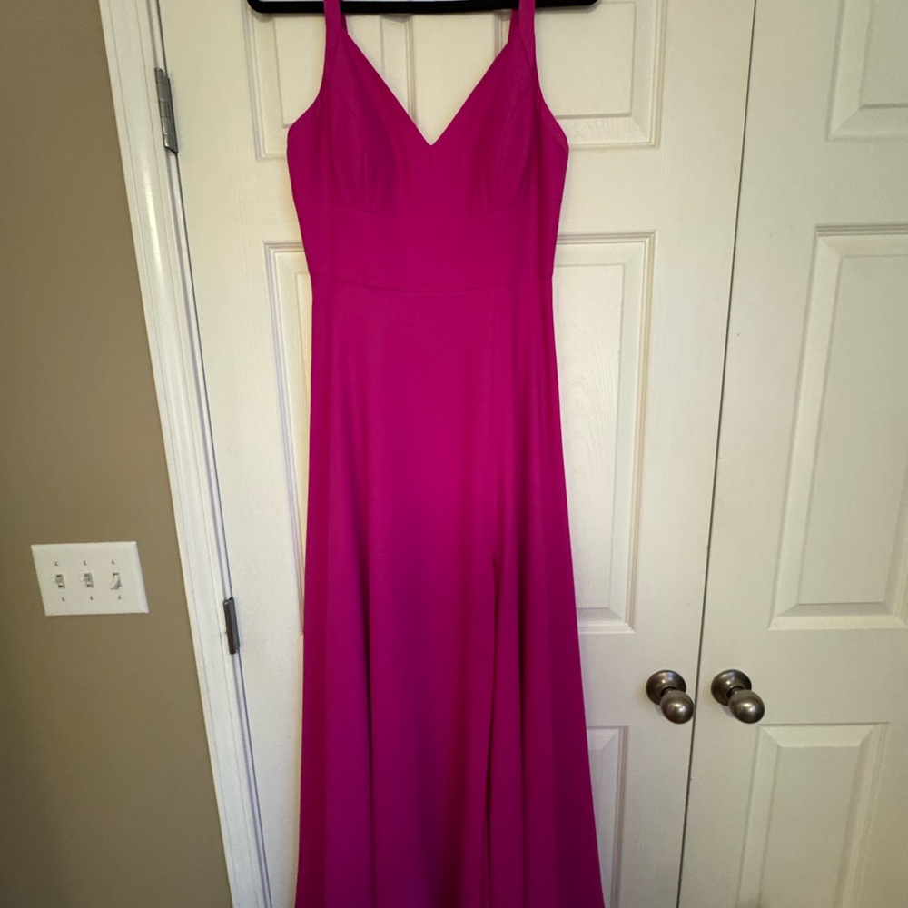 Nicole Miller Vibrant Fuchsia Maxi Dress